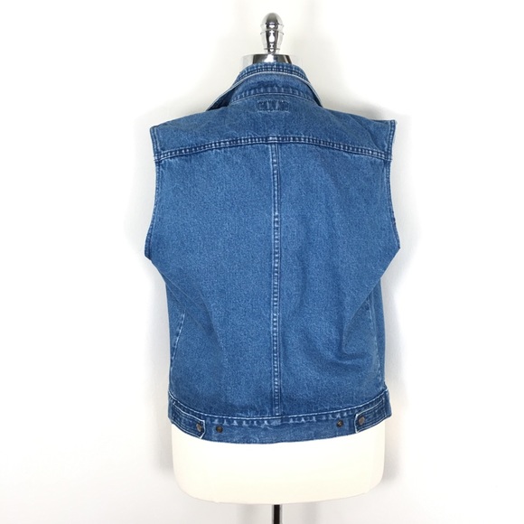 Calvin Klein S vintage denim oversized 100 cotton - Picture 2 of 7